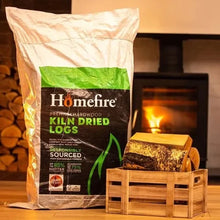 Load image into Gallery viewer, Homefire Hardwood Kiln Dried Logs 60L 6 FOR £124.00
