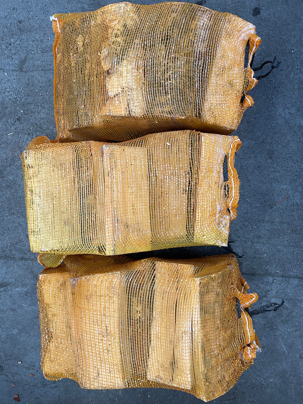 Netted Kiln Dried Logs 3 for £20.00 66L